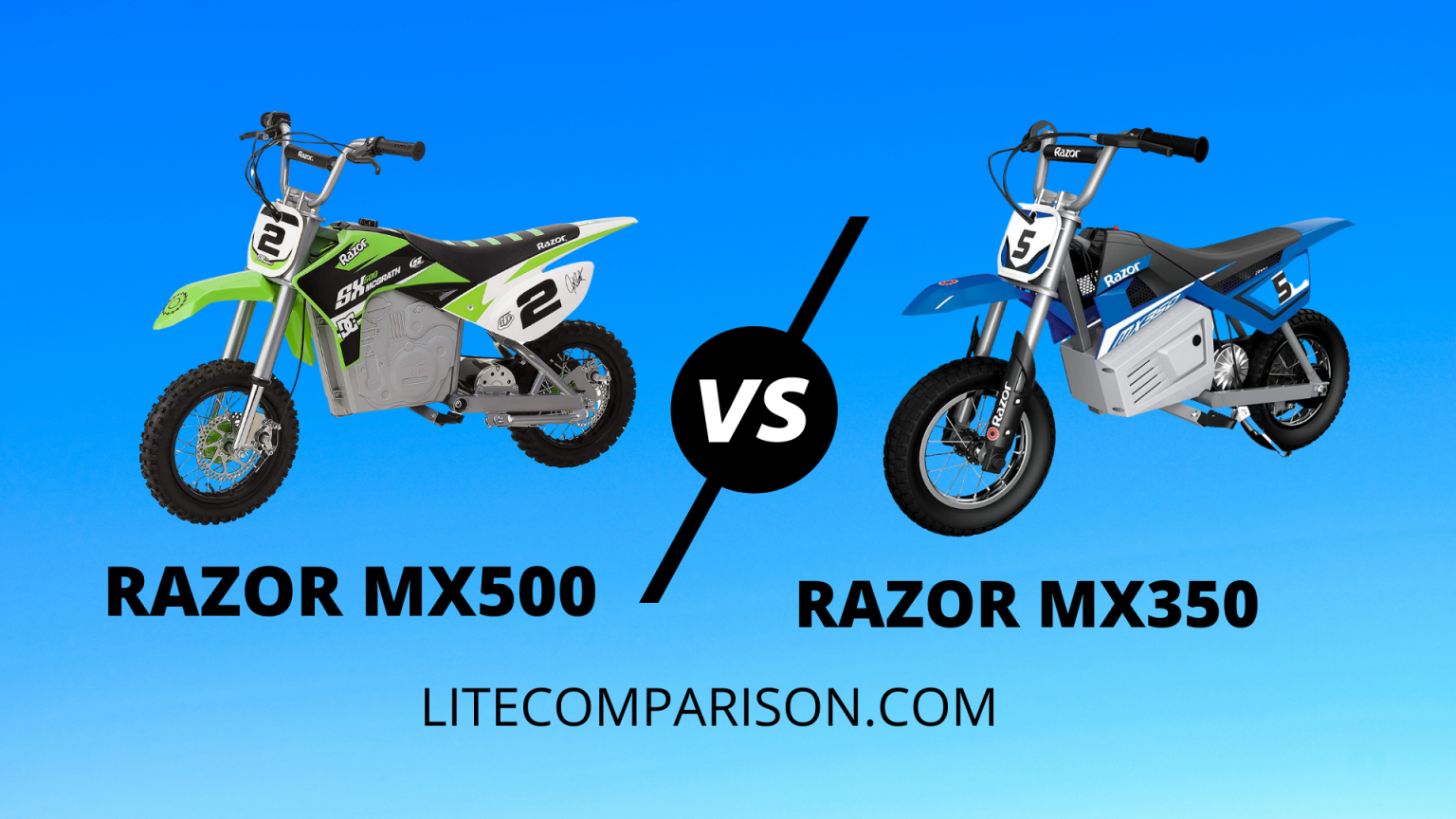Razor MX350 VS MX500 Comparison And Review