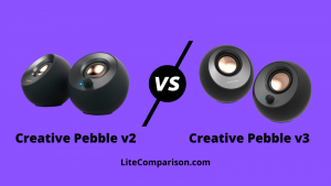 Creative Pebble v2 vs v3 - comparison Review