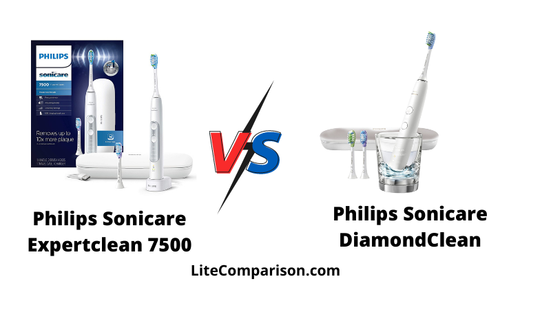 Philips Sonicare Expertclean 7500 vs Diamondclean