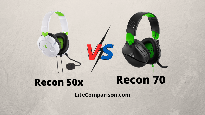 Recon 50x vs Recon 70