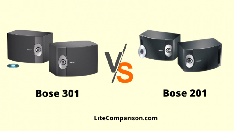 Bose 301 vs 201