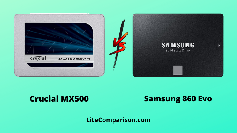 Crucial MX500 vs Samsung 860 Evo