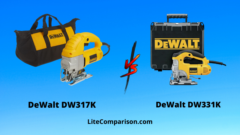 DeWalt DW317K vs DW331K