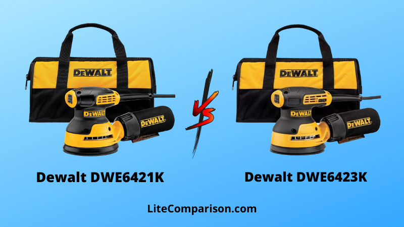 Dewalt DWE6421K vs DWE6423K