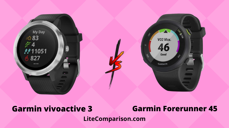 Garmin vivoactive 3 vs Forerunner 45