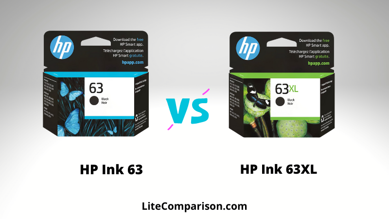HP Ink 63 vs 63XL