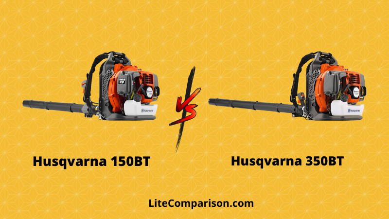 Husqvarna 150BT vs 350BT