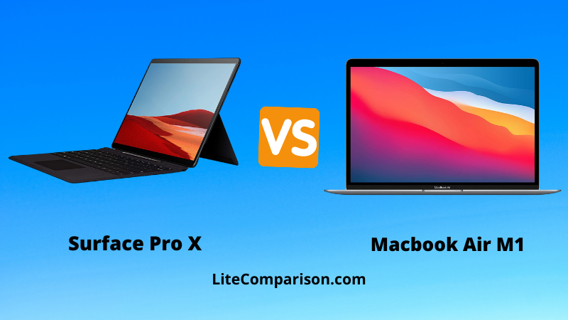 Surface Pro X vs Macbook Air M1