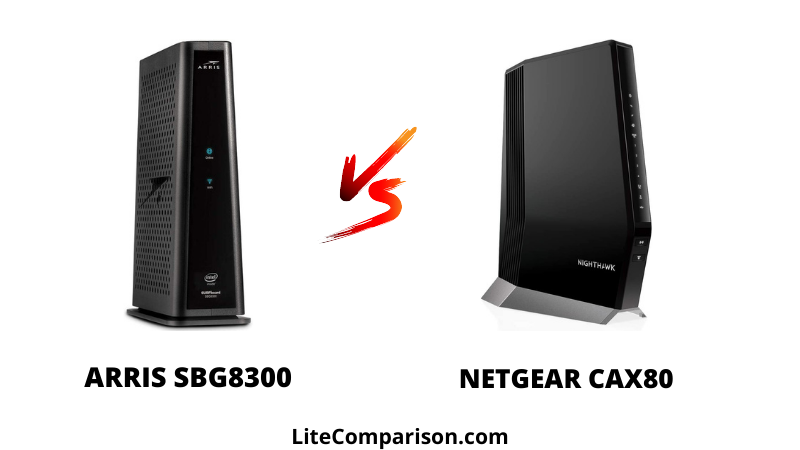 ARRIS SBG8300 vs NETGEAR CAX80