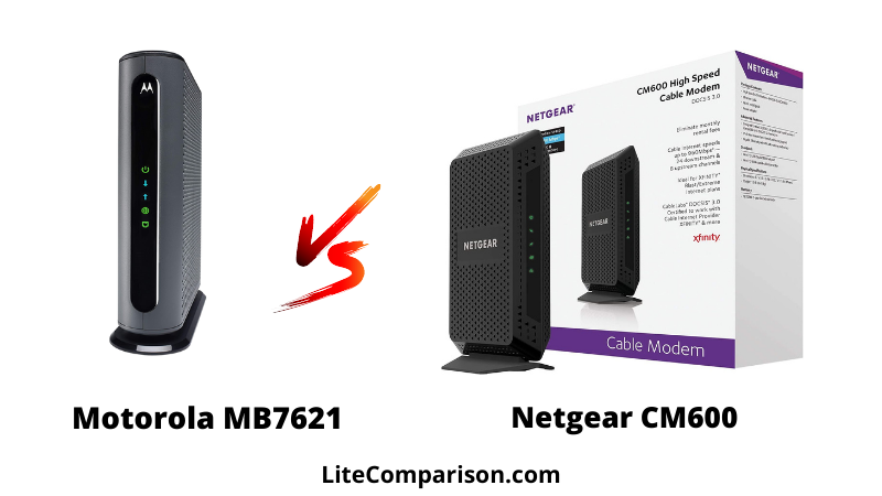 Motorola MB7621 vs Netgear CM600