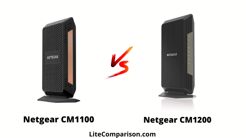 Netgear CM1100 vs CM1200