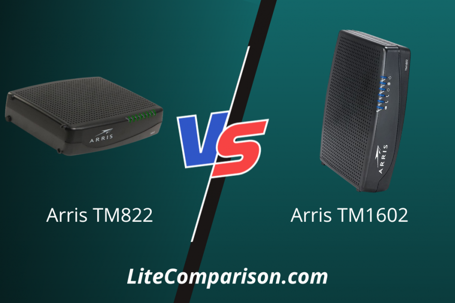 Arris TM822 vs TM1602
