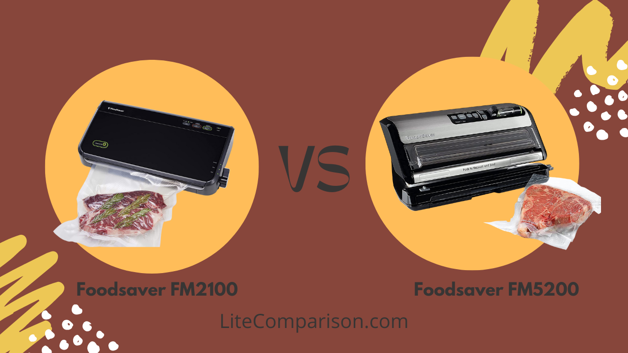 Foodsaver FM2100 vs FM5200 Best Vacuum Sealer