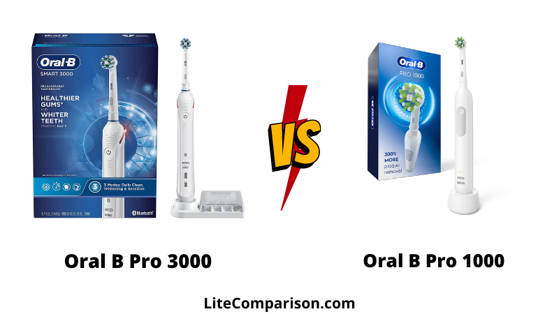 Oral B Pro 3000 vs 1000