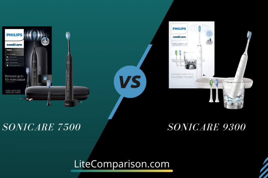 sonicare 7500 vs 9300