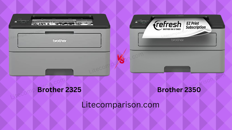 Brother 2325 vs 2350